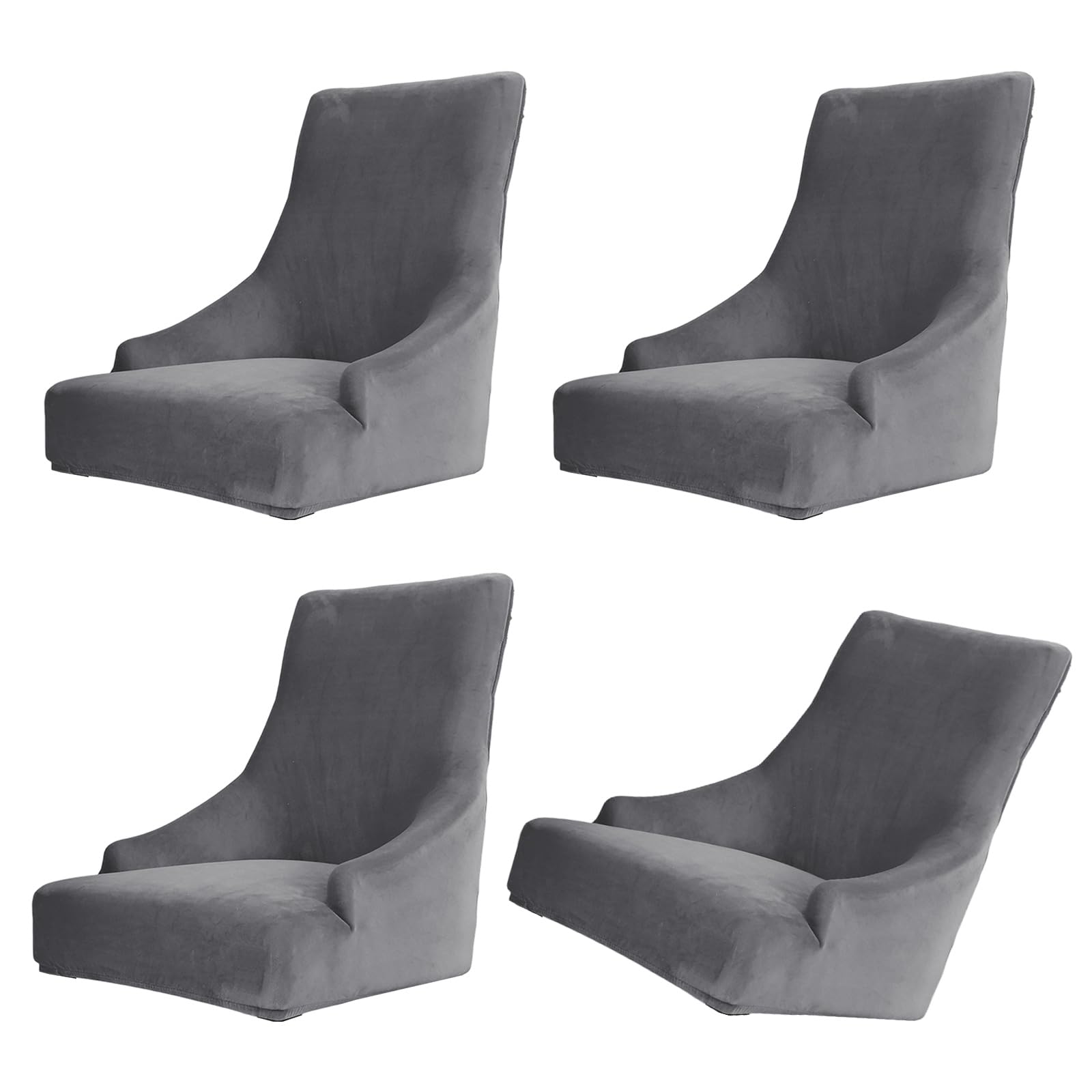 Buxuaaaa Stretchable Silver Sofa Cover European Styles Elastics Slipcovers Machine Washable for Home Furniture Stretch Elastics Chair Cover