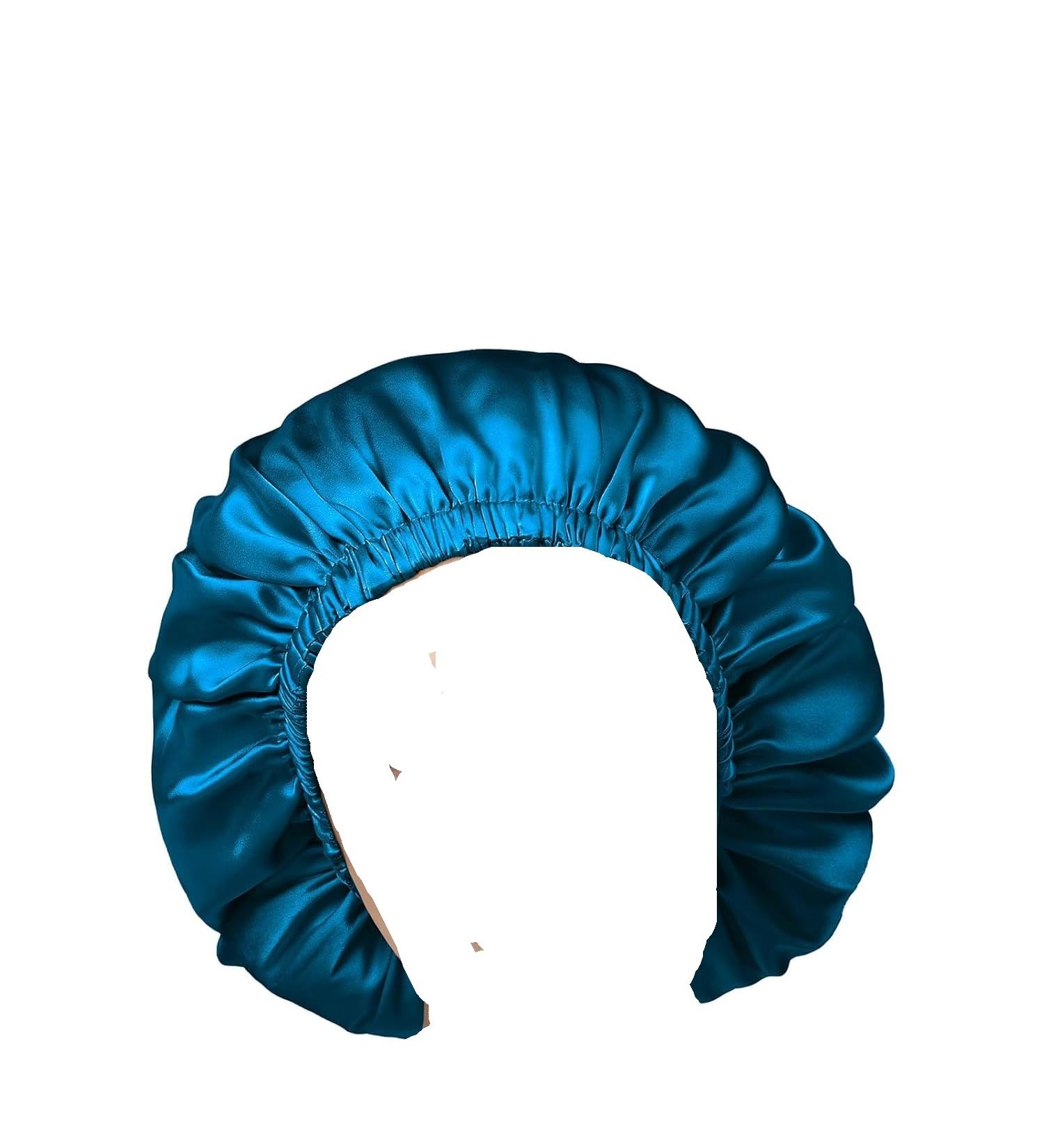 Schlafhaube Seide Seidenhaube for Damen, doppellagig, for Schlafen, Nachtmütze, reines Haar, elastisches Kopftuch