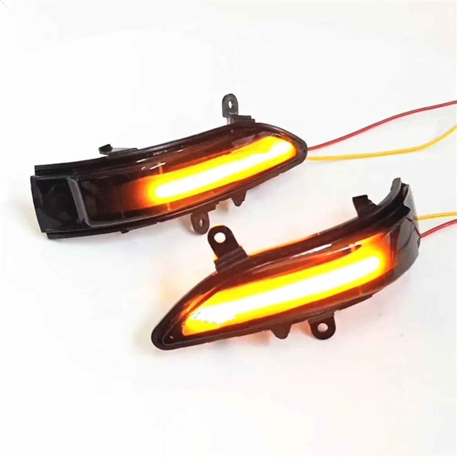 Blinker Mirror For Subaru forester 2011 2012 2013 2014 2015 Rearview Mirror Turn Signal Light Indicator Blinker(Blue -yellow)