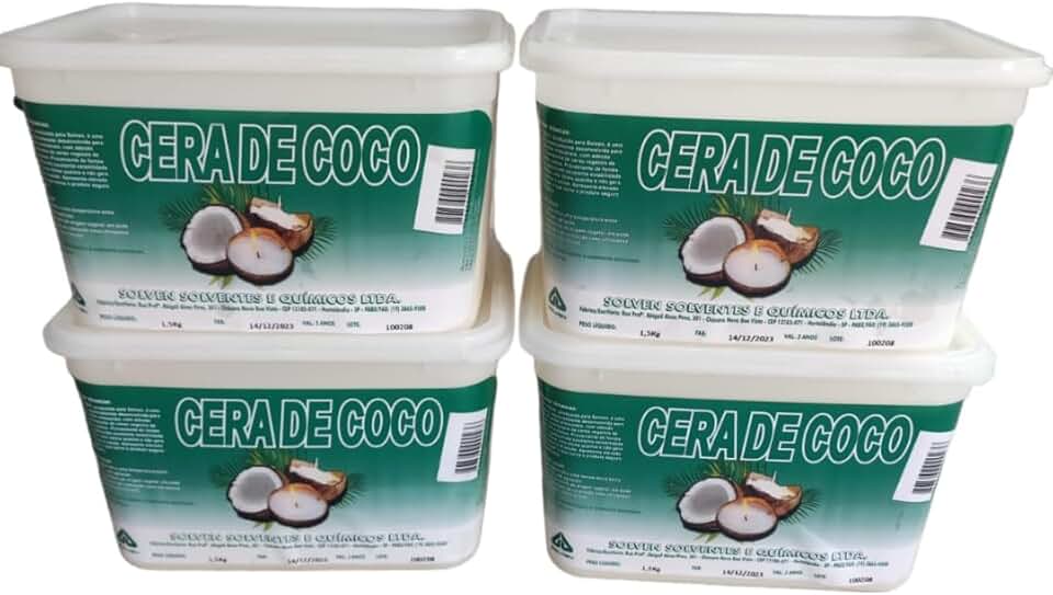 Cera de Coco Para Velas Solven - 1kg