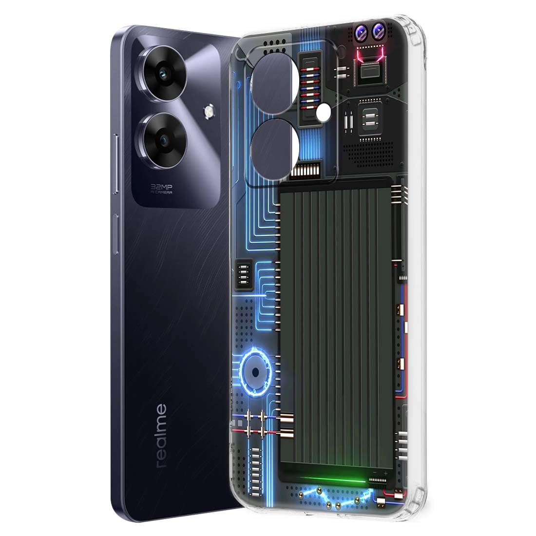 Nainz Soft Mobile Back Cover for realme NARZO N61 (Silicone_Multicolor) (B0DBHKNDJ3) Amazon Price History, Amazon Price Tracker