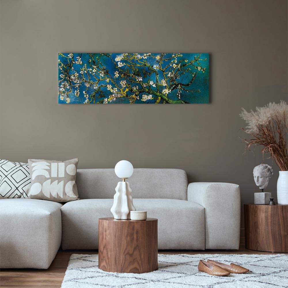 murando - Quadro Acustico Mandorlo 1 pezzo schiuma acustica Quadri Moderni Camera da Letto Matrimoniale - Stampa su Tela - Pannelli Fonoassorbenti Decorativi - Fonoassorbente Acustiche
