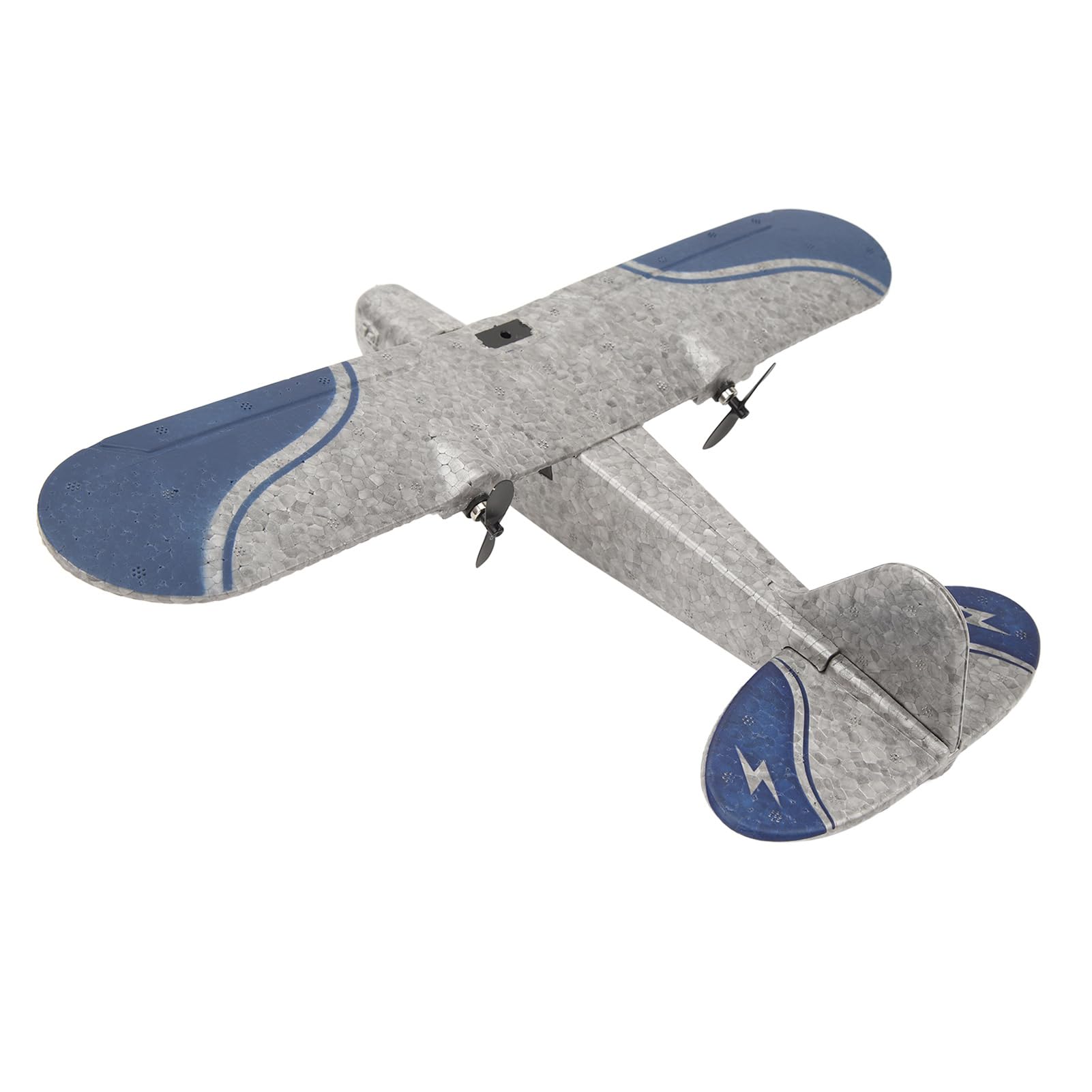 Tnfeeon Avión RC, Avión Teledirigido del Planeador RC del Despegue de 2 Maneras para la Yarda (3 baterías)