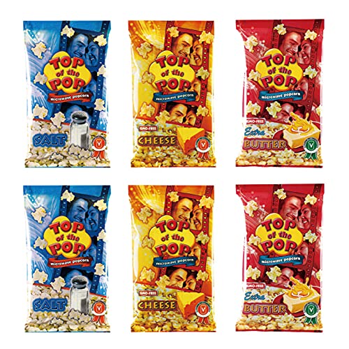 Amazon.co.jp: ポップコーン トップオブザポップ 3種×2 アソート