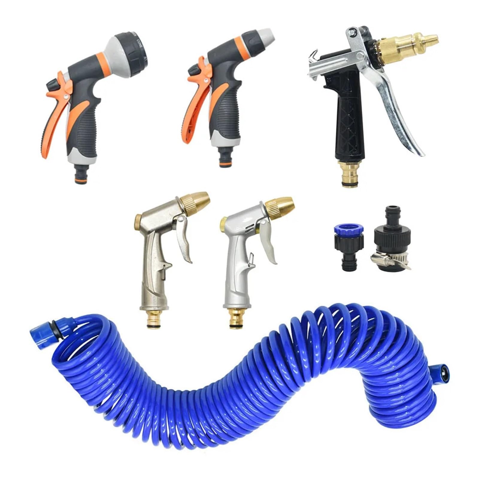 Manguera extensible Riego Jardinería Riego Lavado de coches | Expandable Hose Pipe Watering Gardening Irrigation Car Washing(6)