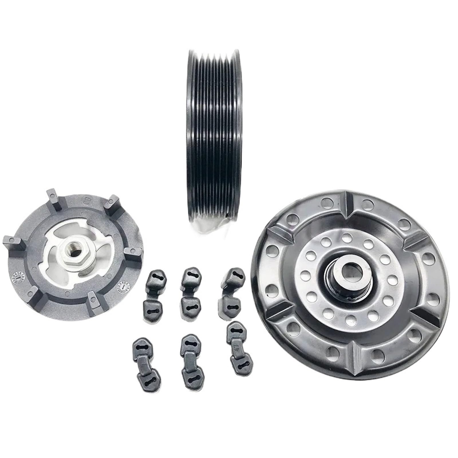 AC Compressor Clutch Fit for Dodge Caliber Fit for Jeep Compass R5058228AI CG447190-5058 P55111423AF AC A/C Compressor Clutch Pulley