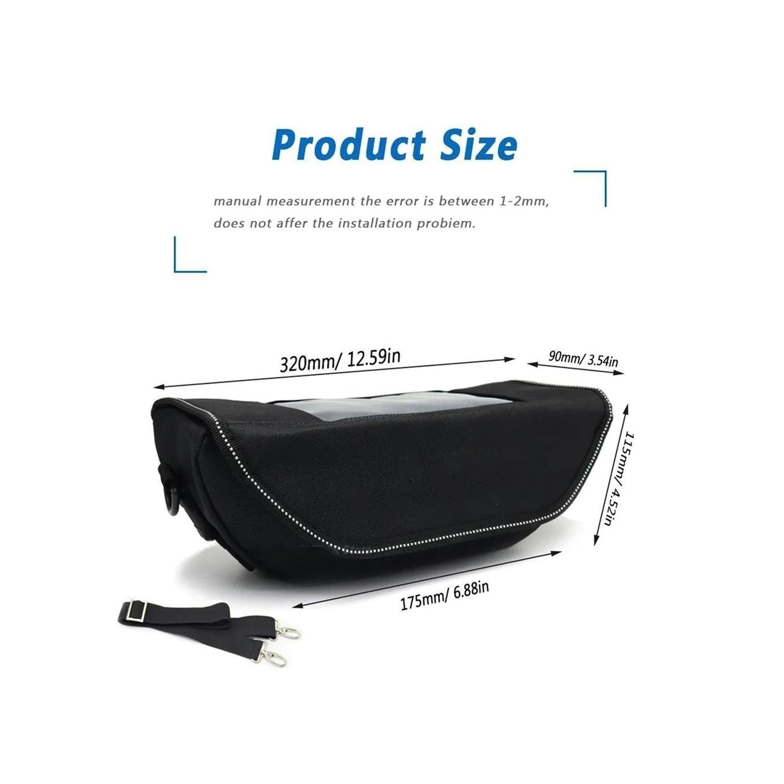 Borsa Da Manubrio Impermeabile Per BMW R1200RT LC E R1250RT (2014-2020) – Pratica E Su Misura Per Il Tuo Moto - 4