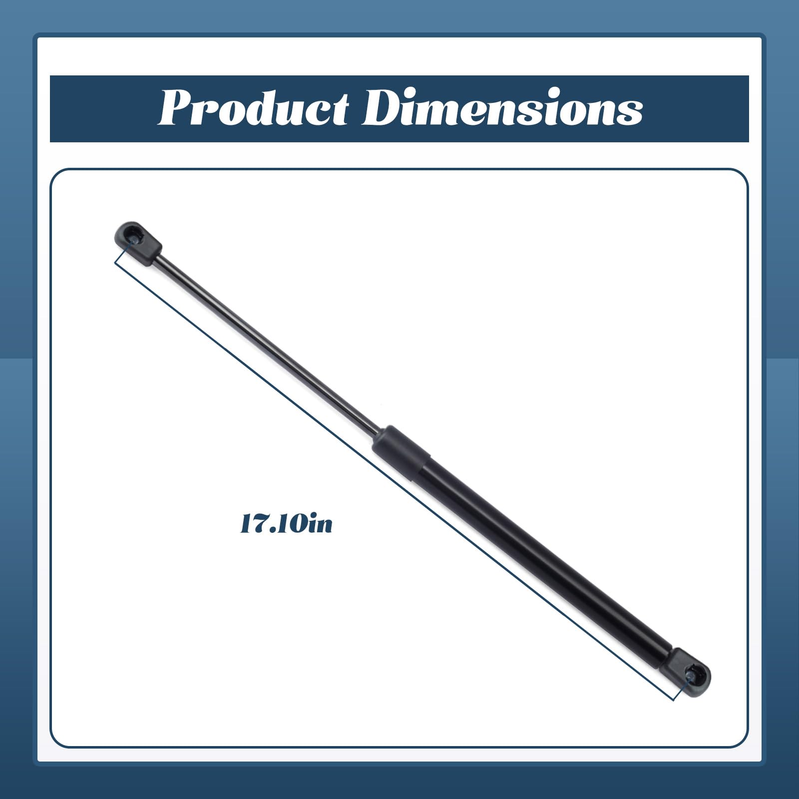 Amazon.com: Esttlamer 2Pcs 10159-88 17in Heavy-Duty Industrial Gas