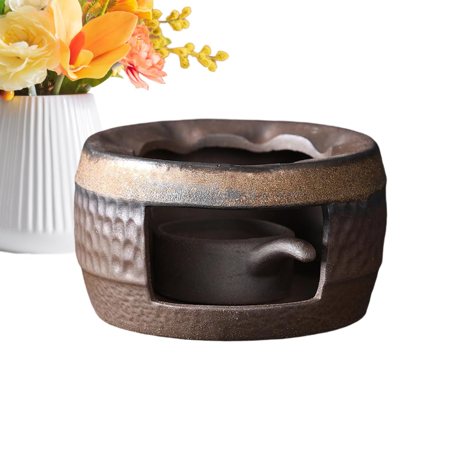 Brûleur d'arômes en céramique anti-stress sans fil pour relaxation et bureau