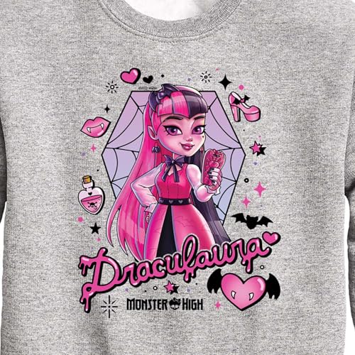 Monster High - Girl Group Crest - Toddler & Youth Girls Short Sleeve Graphic T-Shirt3