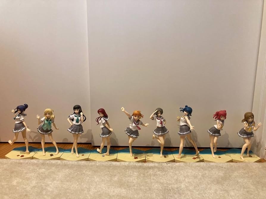 ラブライブ！ μ's フィギュア　9体セット ※バラ売り可　ご連絡ください ラブライブ！ μ's フィギュア 9体セット ※説明確認ください