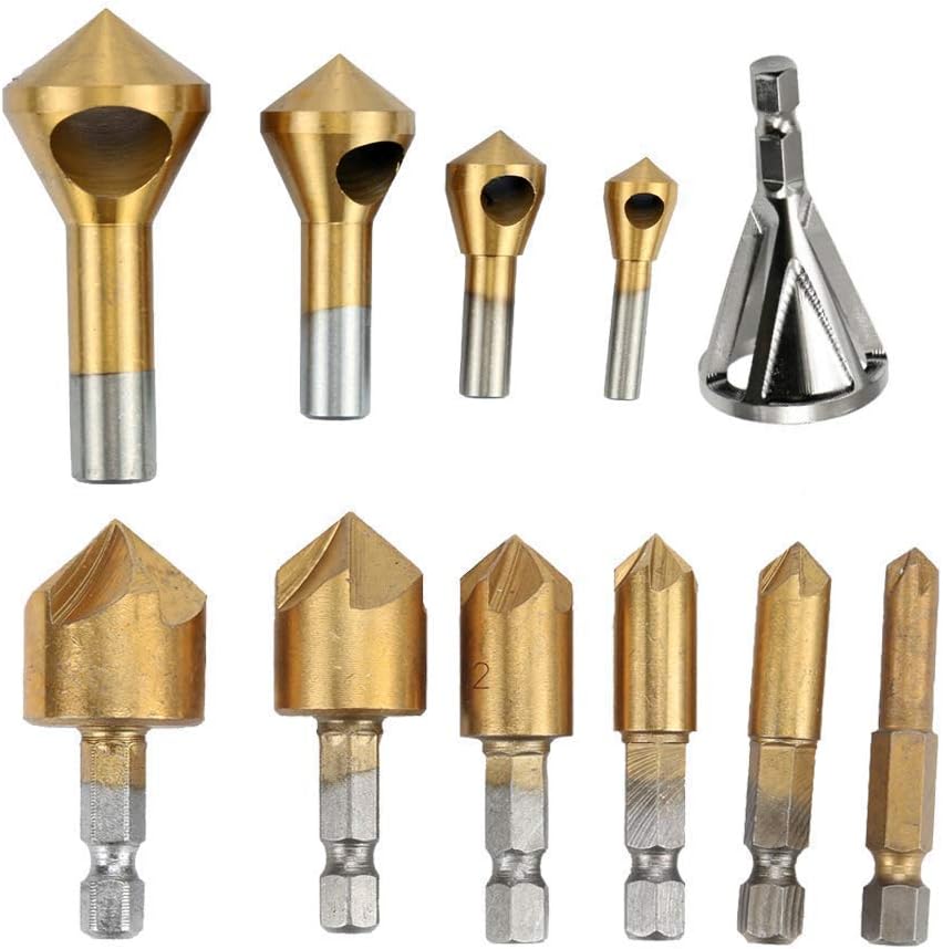Lirioden Deburring Countersink Tool Set, Great Burr Remover Hand - View #8