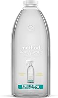 Method Daily Shower Cleaner Refill Eucalyptus Mint 68oz - Plant-Based Soap Scum Remover for Tiles, Glass, Showers & Tubs, No Rinse Needed