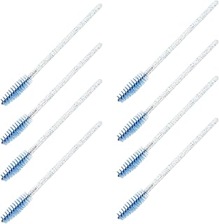 Zerodeko 100pcs Blue Crystal Handle Eyelash B...