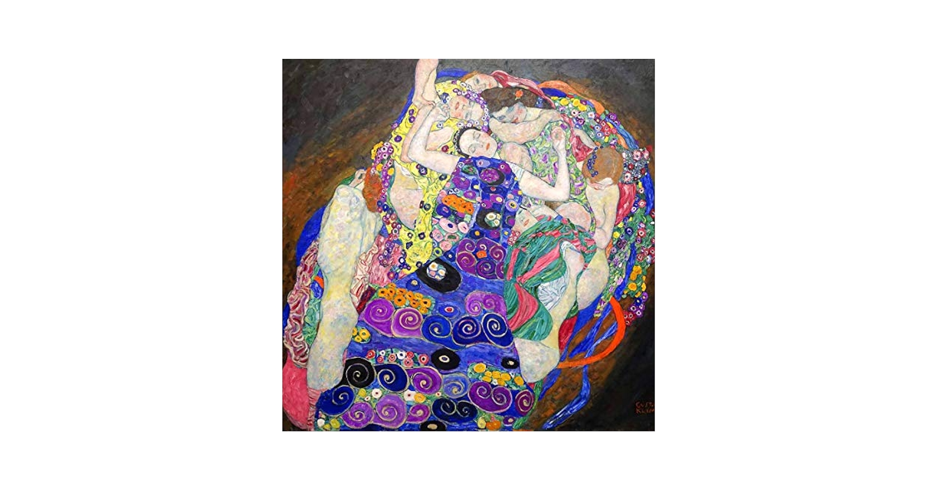 油絵　クリムト　複製画　The Maiden 油絵 クリムト 複製画 The Maiden Amazon.co.jp: 世界の名画