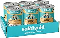 Vista 19 de Solid Gold Comida Enlatada para Perros para Perros Adultos y Mayores - Nutrientboost Hund-N-Flocken Hecha con Pollo Real y Granos Enteros Saludables