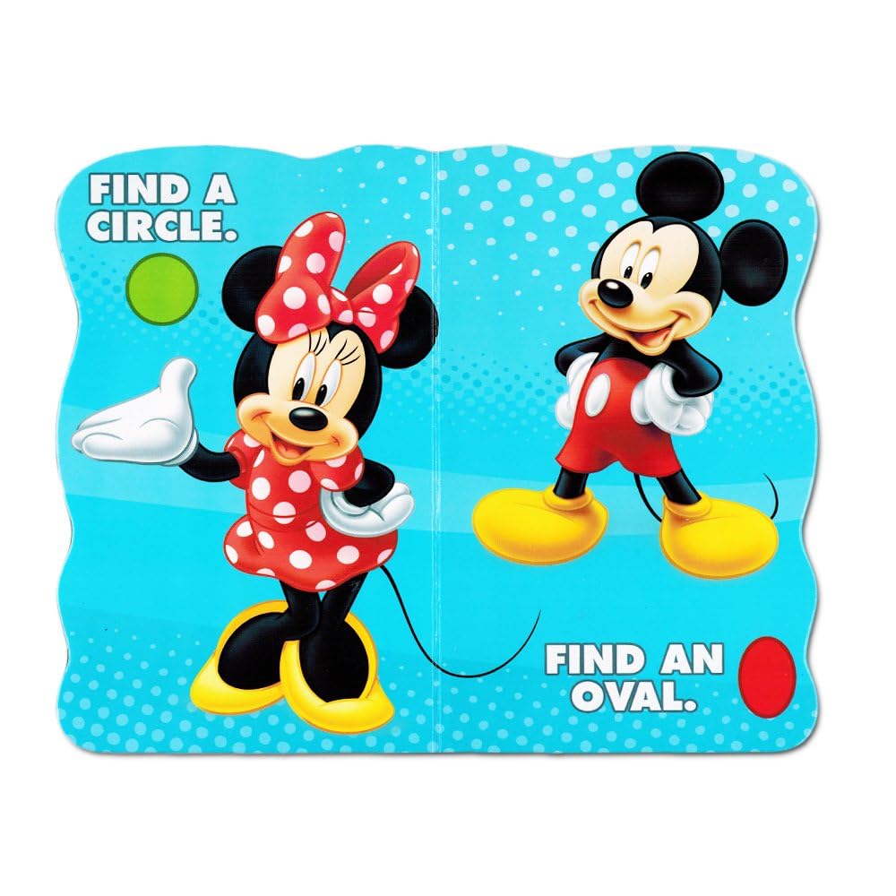 Disney Mickey Mouse Bedtime Stories - Paquete de 9 libros para niños pequeños de 1 a 3 años, libros de mesa de Disney para niños con Mickey, Minnie, Rey León y más