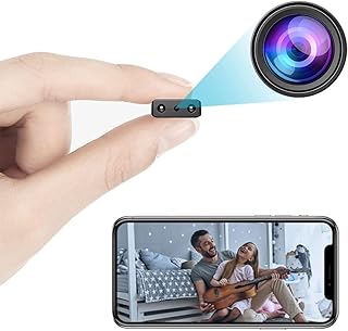 Hidden Spy WiFi Security Camera Wireless Indoor Outdoor Camera Nanny Cam Smart Home Baby Cams Pet Dog Cat Camera Indoor Outdoor Baby Camera 1080P Remote Portable Camera Phone APP Room 1080P Camera