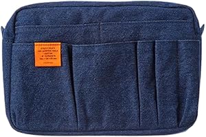 DELFONICS Inner Carrying Bag - Denim Pouch Case Bag In Bag, Size...