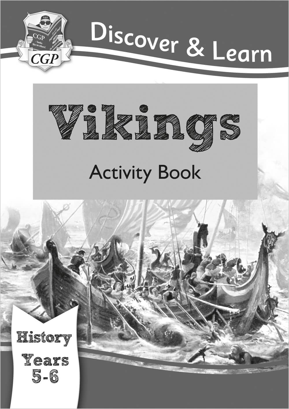 KS2 Discover & Learn: History - Vikings Activity Book, Year 5 & 6 Paperback – 4 July 2018