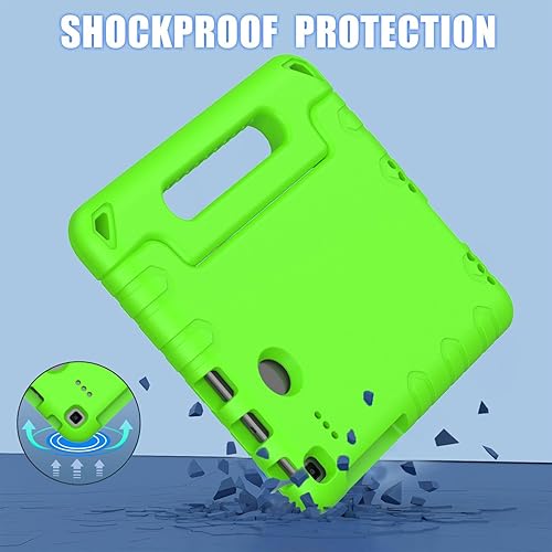 Miniatura 4 de BMOUO Funda para niños Samsung Galaxy Tab E de 8.0 pulgadas, funda de EVA a prueba de golpes, ligera, funda de protección para niños, funda con asa
