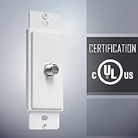 Vista 4 de TayMac Placa adaptadora de TV por cable AD93W