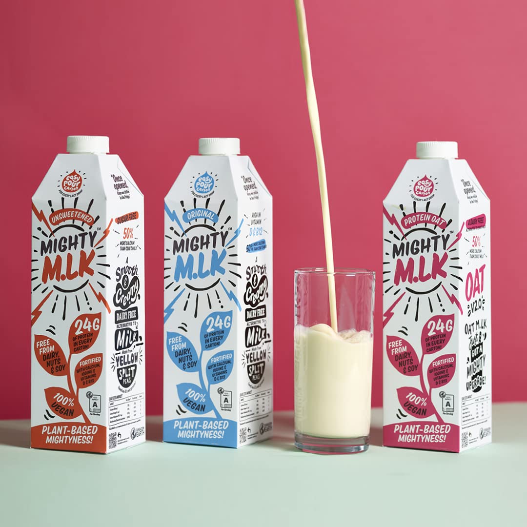 Buy Mighty Pea Milk Original Vegan, Dairy & Gluten Free Milk
