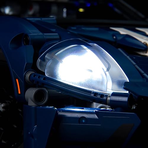 Miniatura 4 de Kit de luces LED para Lego Ford GT 42154, juego de iluminación de conexión USB compatible con Lego 42154 (solo luces, sin modelos Lego) (clásico)