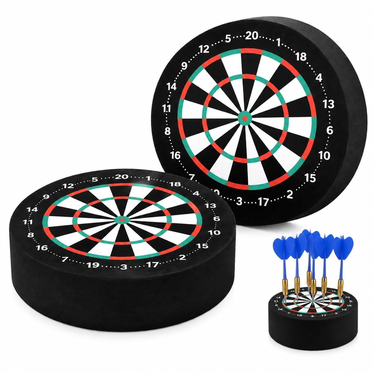 Dart Holder 2 Pack, EVA Darts Storage Stand, Mini Dart Dock Organizer