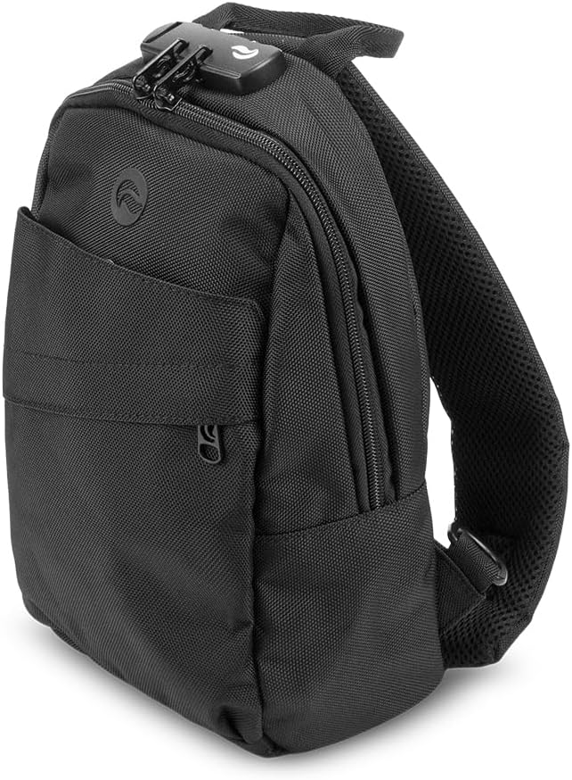 Skunk Uno Cross Body Backpack (Black Canvas)