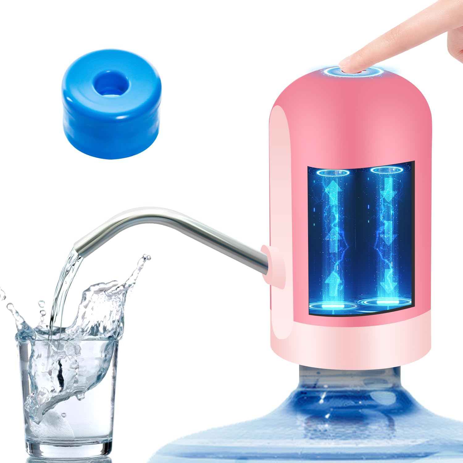 Infowush Water Table Pump, Battery Powered Water Pump for Water Table