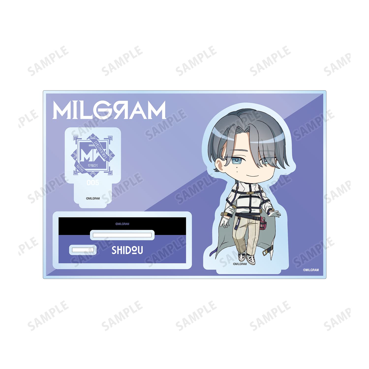 ミルグラム シドウ アクスタ バラ売り MILGRAM -ミルグラム- - 描き下ろし シドウ バースデーver. 特大