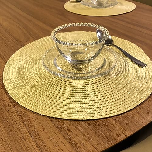 Kit Jogo Americano Com 6 Peças - Oferta (Bege Claro)