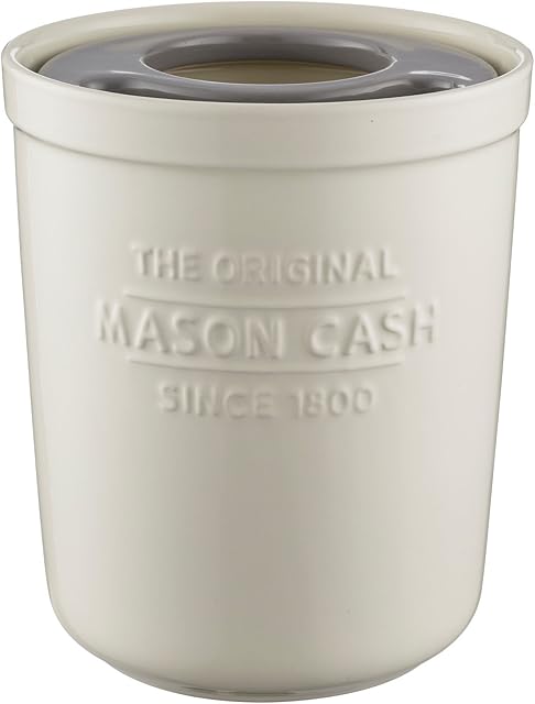Mason Cash 2008.186 Innovative Kitchen Utensil Pot and Trivet, Ceramic, Off/White, 16 x 16 x 20 cm