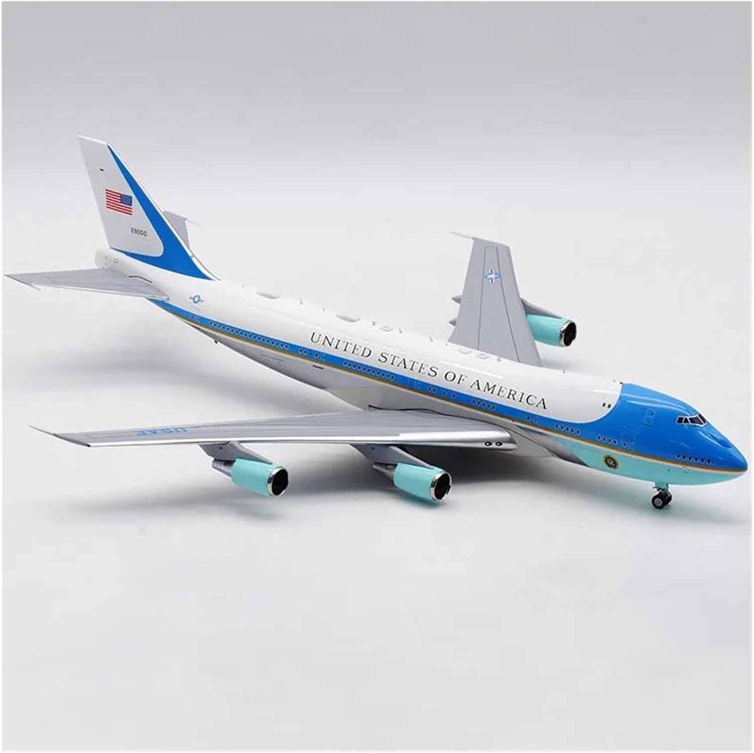 1 200 for Air Force One Boeing VC-25A 92-9000 Aircraft Model Kit Suitable for Collections and Gifts Hobby Playgame Kit