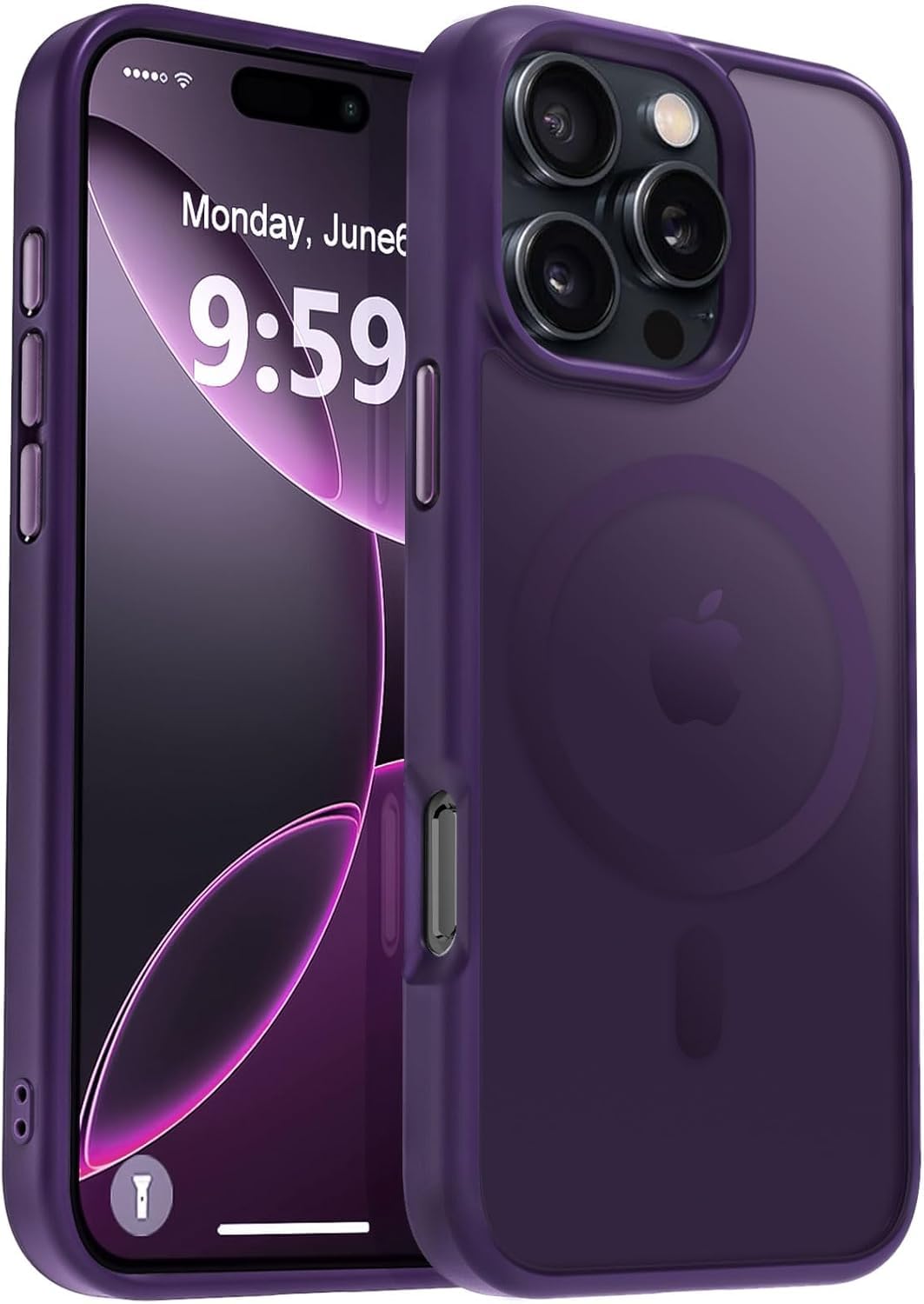 URUCHI Guclu Magnetic iPhone 14 Pro Max Telefon Kilifi