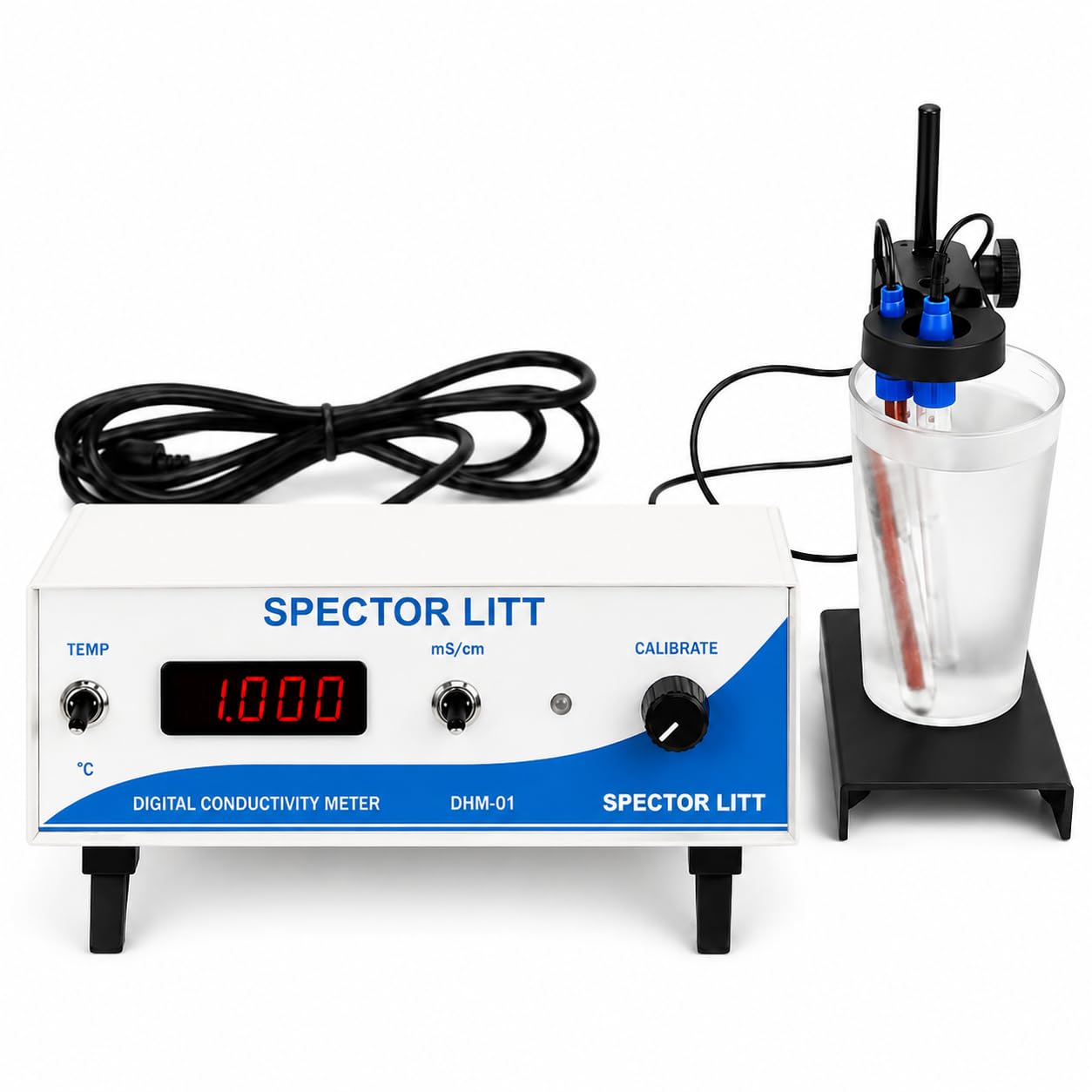 Digital Conductivity Meter With LCD Display & Conductivity Electrode | Perfect For Water Quality Testing, RO Water, Drinking Water, Laboratory, Research & Industrial Applications-image-36