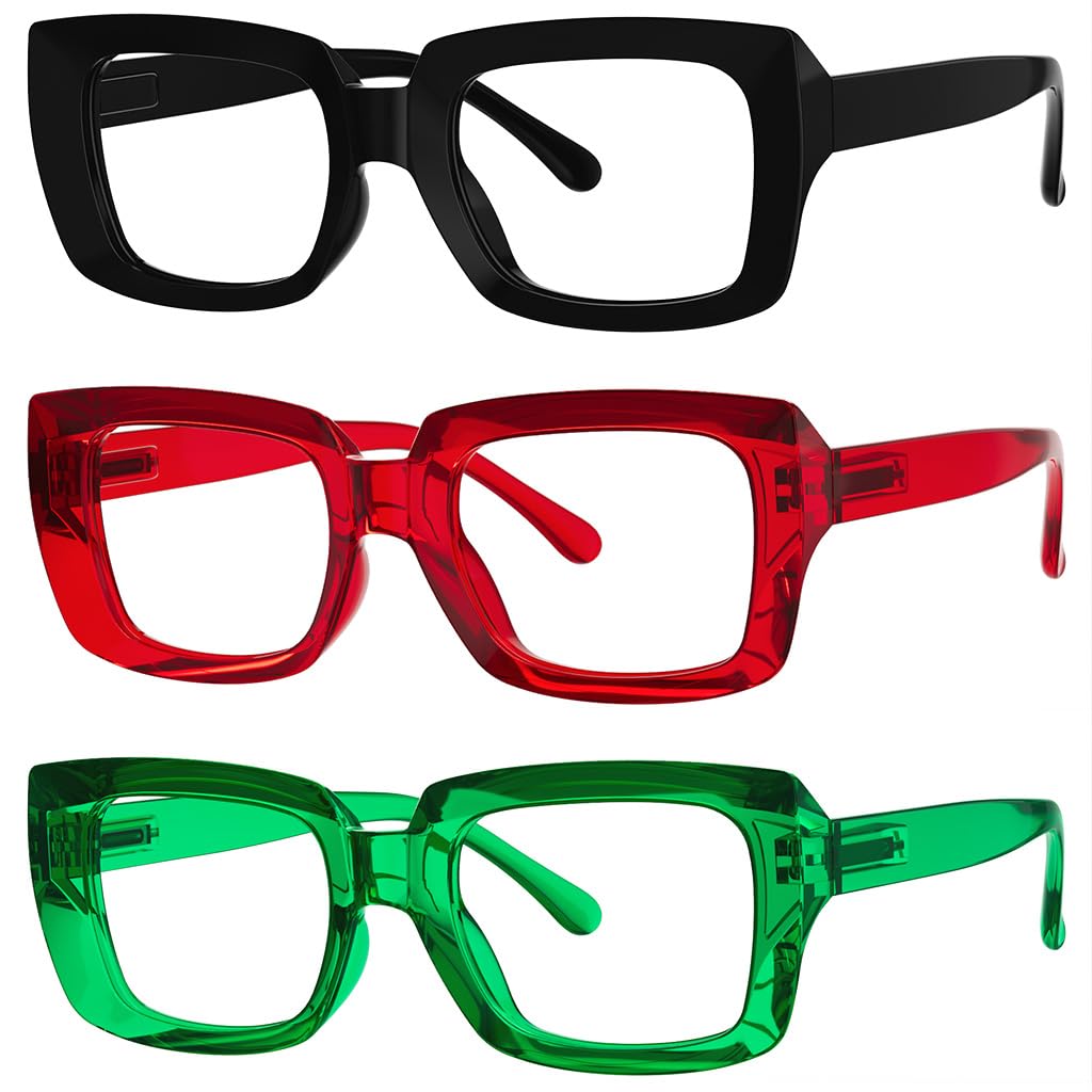 Eyekepper Reading Glasses for Women, 2.75 Readers, 3 Pack Stylish Cheaters