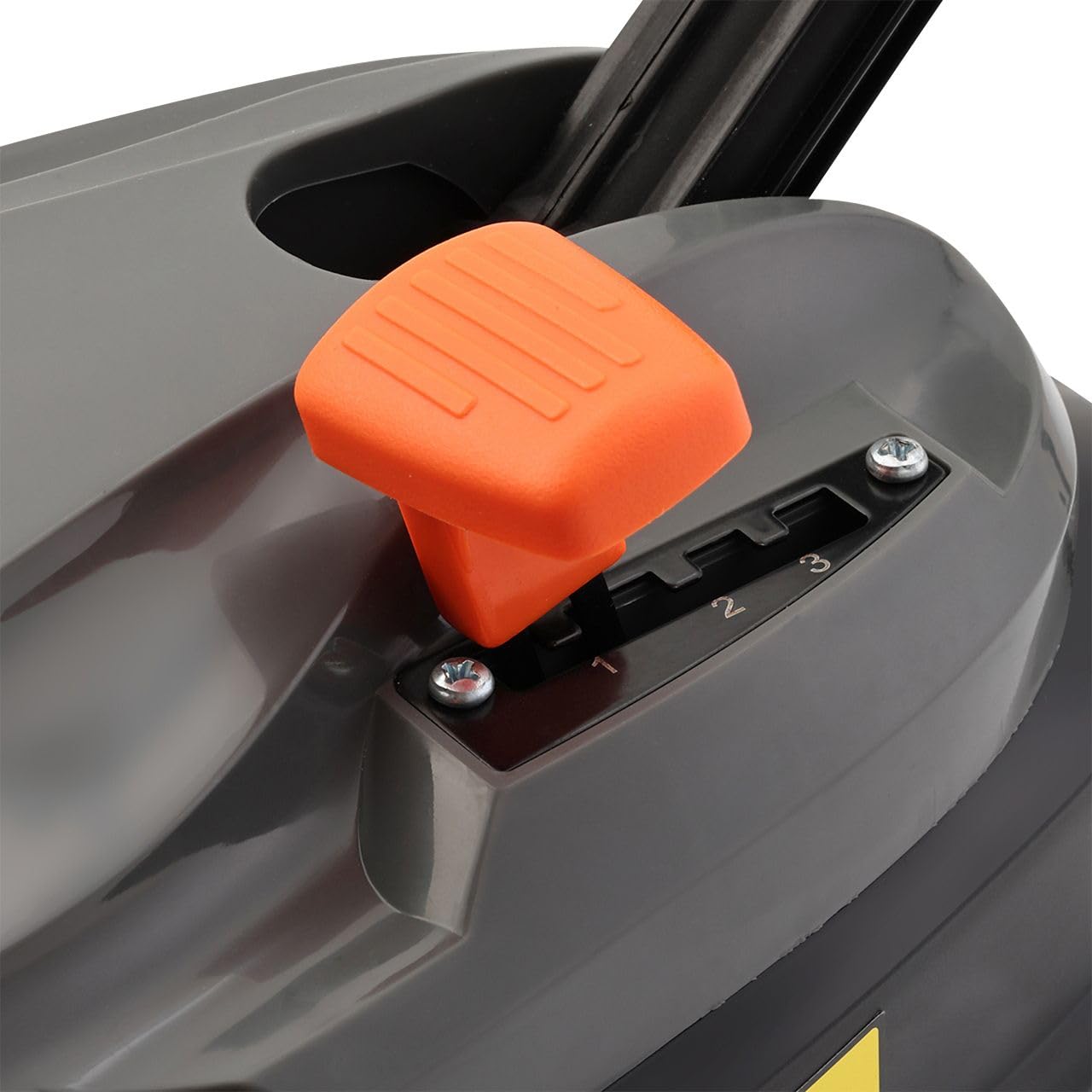 FUXTEC Akku Einhand-Rasenmäher FX-E1RMEH20-SET, kompakter Gartenmäher mit 220mm Schnittbreite, 20V Akku und Ladegerät, 300W, 3-fache Schnitthöheneinstellung 30–50mm, Flexible Kugelkopfsteuerung