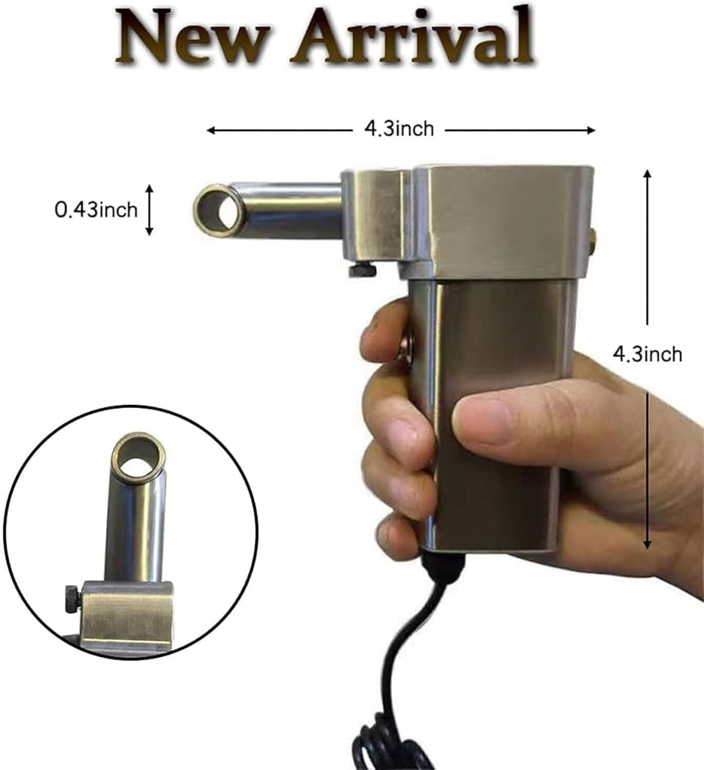 LXXW Máquina de rastas Máquina de ganchillo for hacer rastas, máquina eléctrica for rastas for locomotoras, máquina trenzadora de ganchillo con rastas de mano para Trenzas Sintéticas/Reparadoras