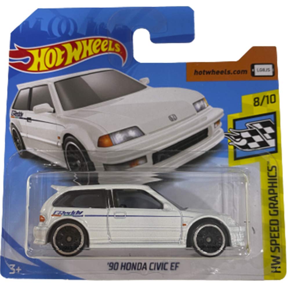 Hot Wheels '90 Honda Civic EF HW Speed Graphics 8/10 2019 (4/250) Short Card