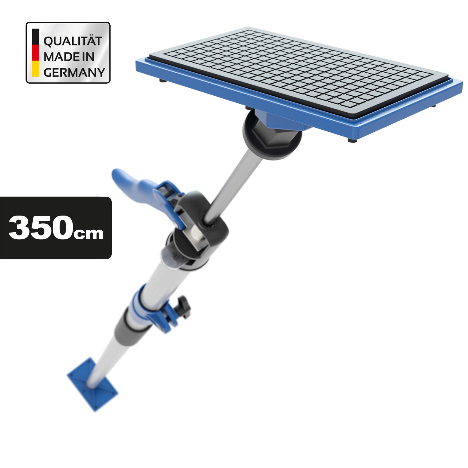 1x PROFISPANN® XXL Deckenstütze 169-350cm - Bis 70 kg - Made in Germany - Die Schnellspann-Stütze, Baustütze, Teleskopstütze mit innovativem 3-Spannsystem - MS-XXL2011