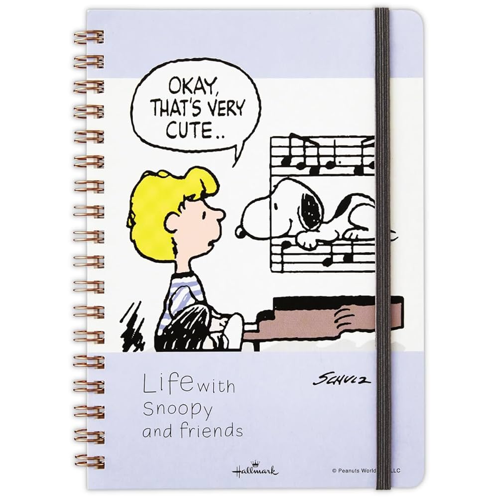 Amazon.co.jp: ホールマーク スヌーピー リングノート B6 横罫