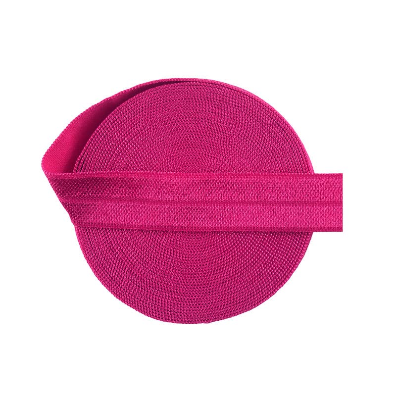 Bristlegrass Beauty 12 Yard 5/8 Inch Picot Loop Elastic Band for Sewing Roll Spool Decorative Frilly Lace Stretchy Ribbon for Lingerie Underwear Sewing Trim Ribbon Sewing lace Beauty（12Yard 5/8")