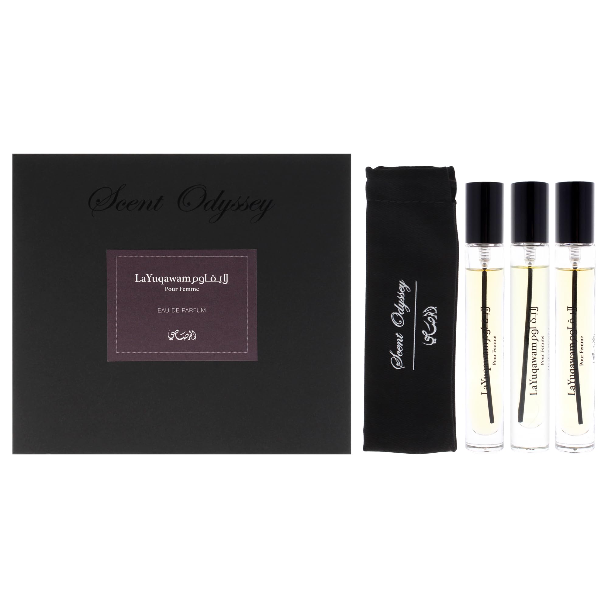 Amazon.com : Rasasi Scent Odyssey La Yuqawam for Women | 3-Piece