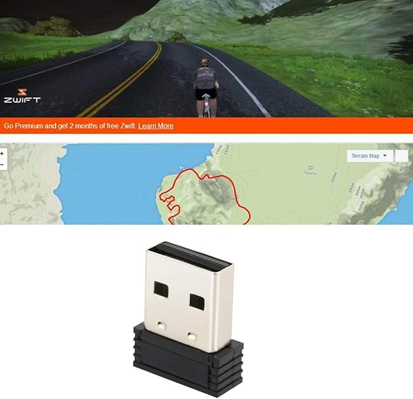 TAPE USB ANT Dongle adattatore USB Mini Stick Dongle per Garmin Suunto Zwift PerfPRO Studio CycleOps Virtual Trainer TrainerRoad