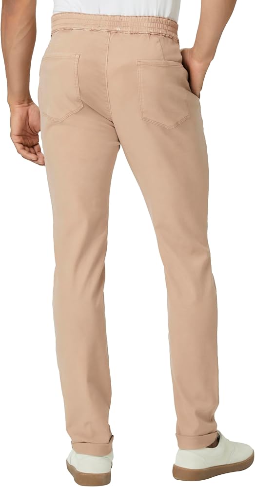 PAIGE Men's Fraser Stretch Twill Cuffed Trouser Pant PAIGE Men's Fraser Stretch Twill Cuffed Trouser Pant