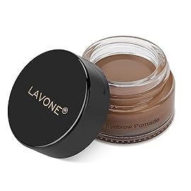Eyebrow Pomade - Waterproof Brow Pomade for Long-lasting Results,Smudge Proof and Sweat Resistant Formula,Natural Eyebrow Makeup for All Skin Types and Tones - Chocolate