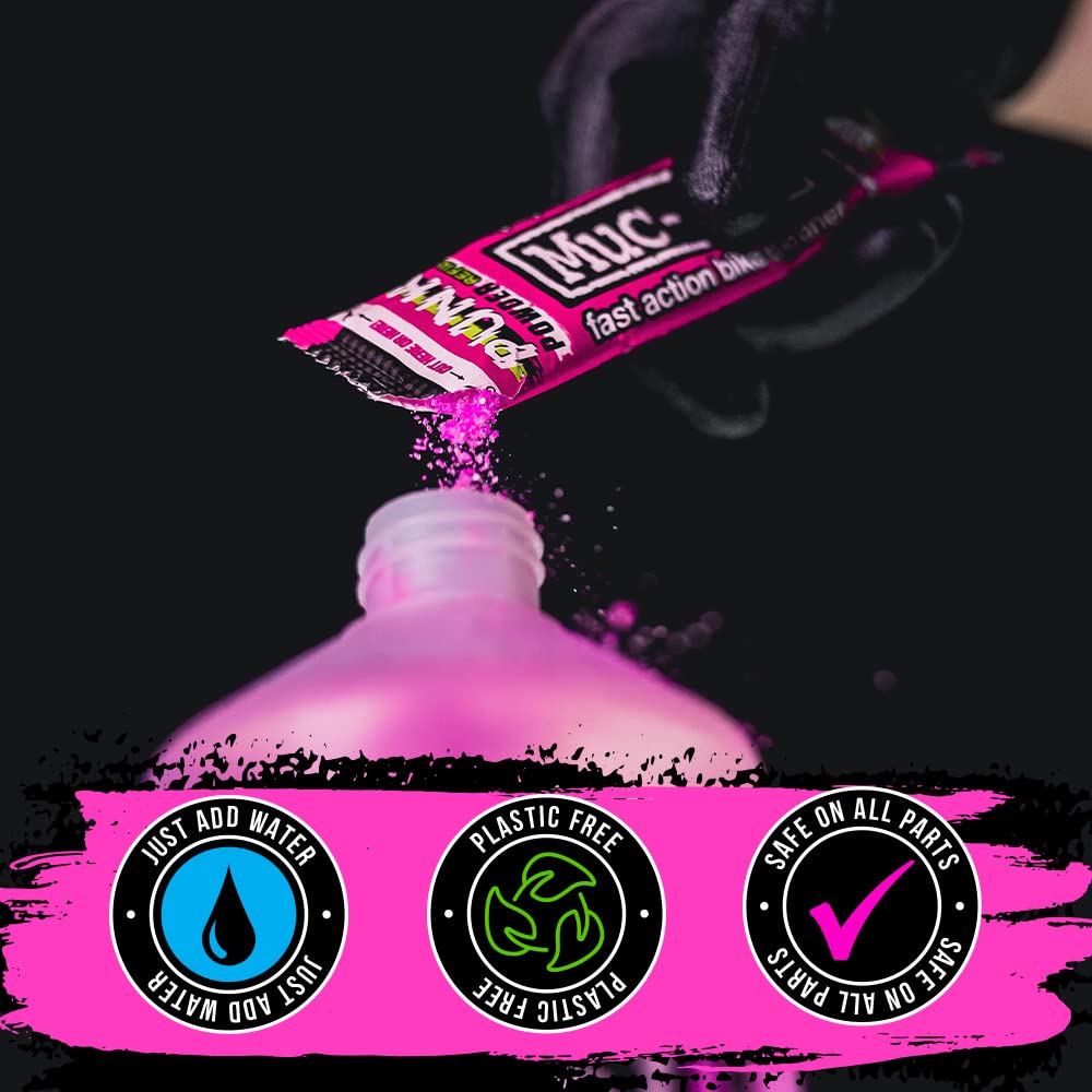 MUC-OFF detergente punk powder bike cleaner 4 pezzi