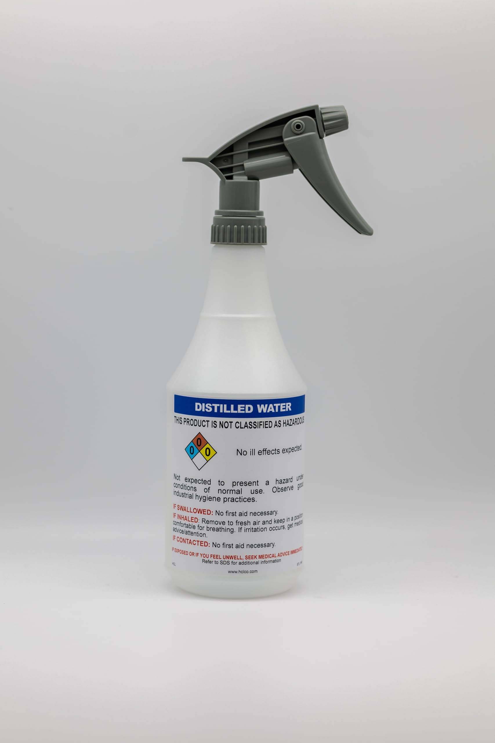 Amazon.com: HCL Pre-Labeled GHS Spray Bottles - Distilled Water